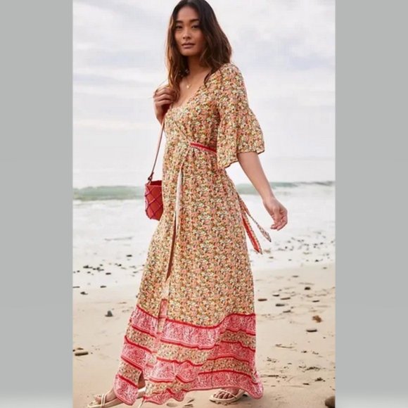 Maaji Floral Kimono Cover Up Sizes S and M NWT